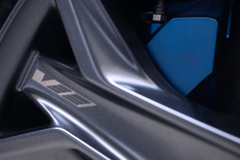 Close-up of the 2026 OPTIQ-V Brembo Performance Front Brakes | Joe Cooper Chevrolet in Shawnee OK